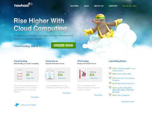 61个蓝色主色调网站设计鉴赏 从宁静深邃到科技现代